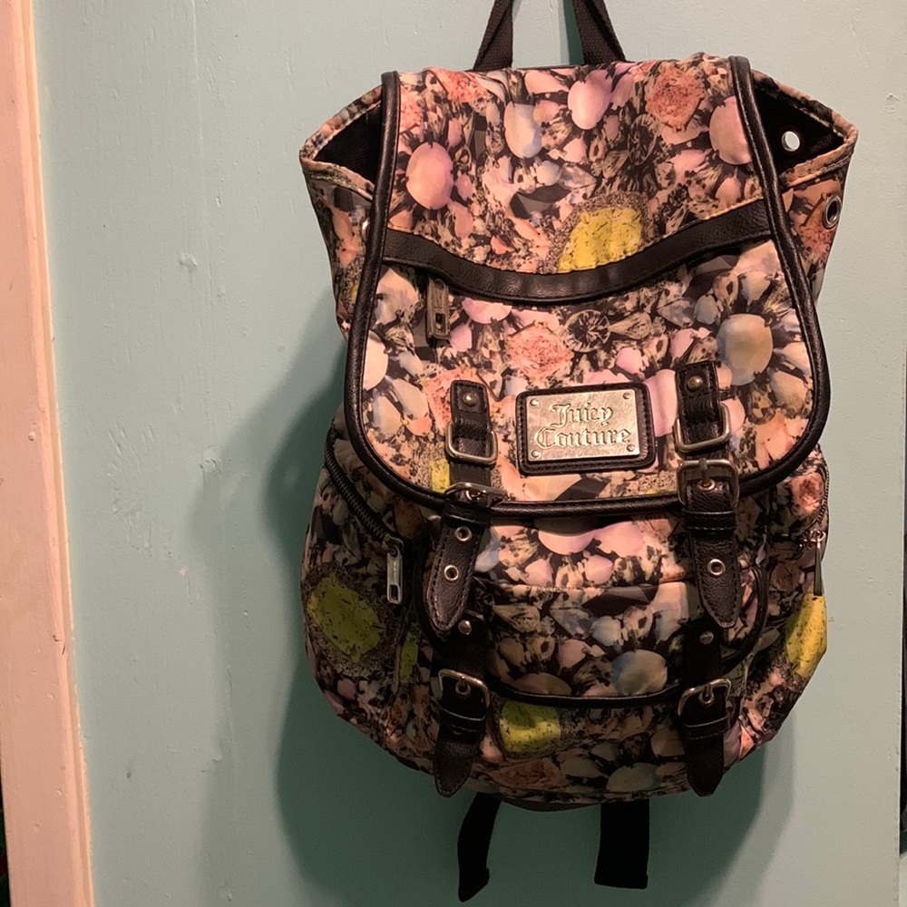 Floral Juicy Couture Backpack